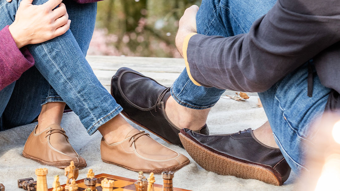 Barfußschuhe von Waschbär