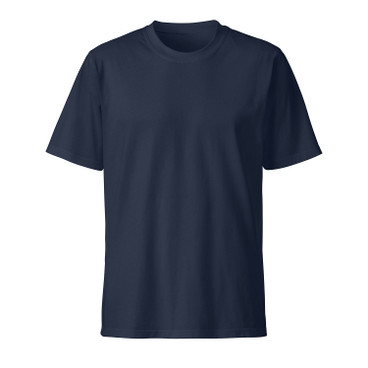 T-Shirt aus reiner Bio-Baumwolle, tiefsee
